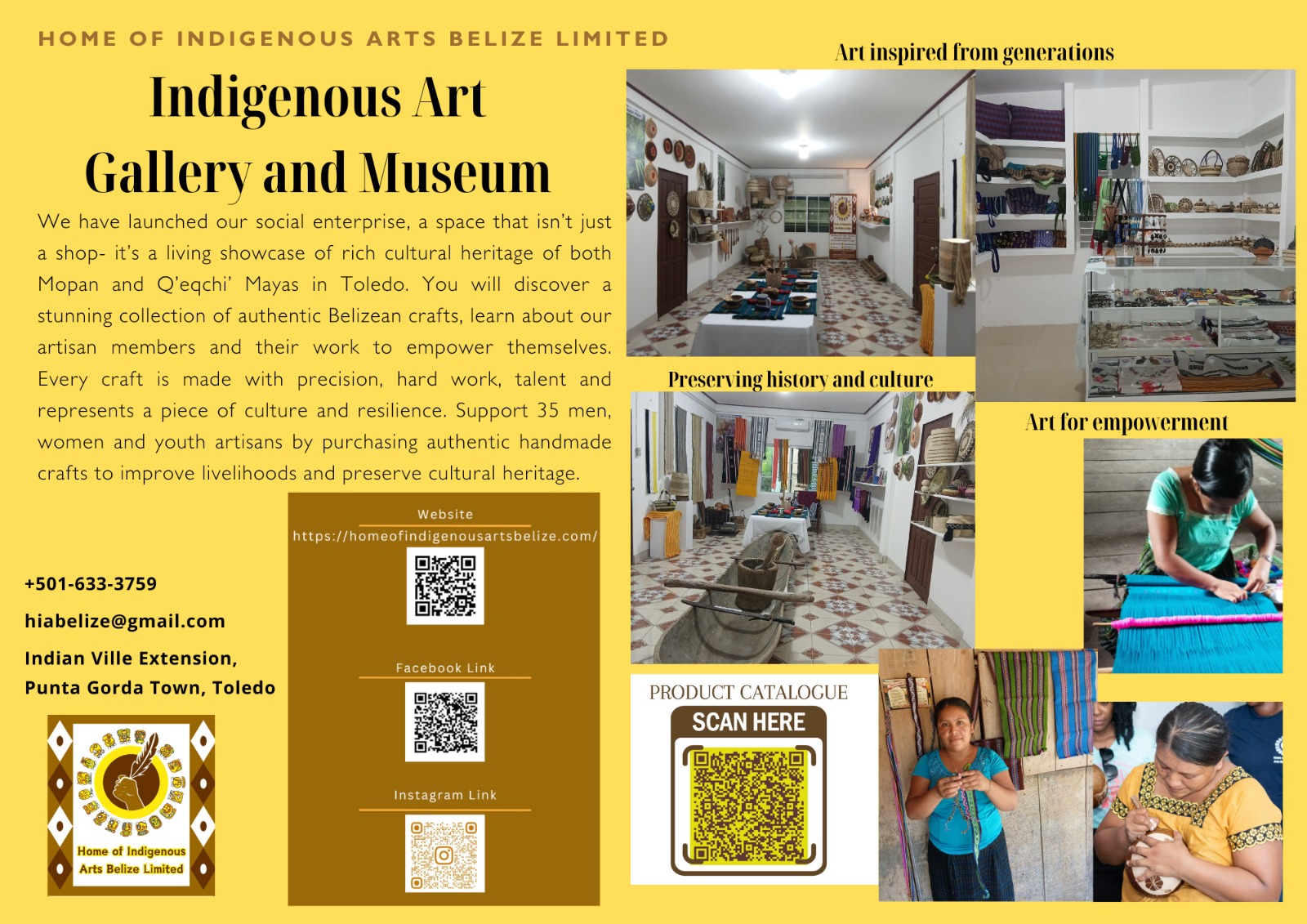 Home of Indigenous Art Belize Limited