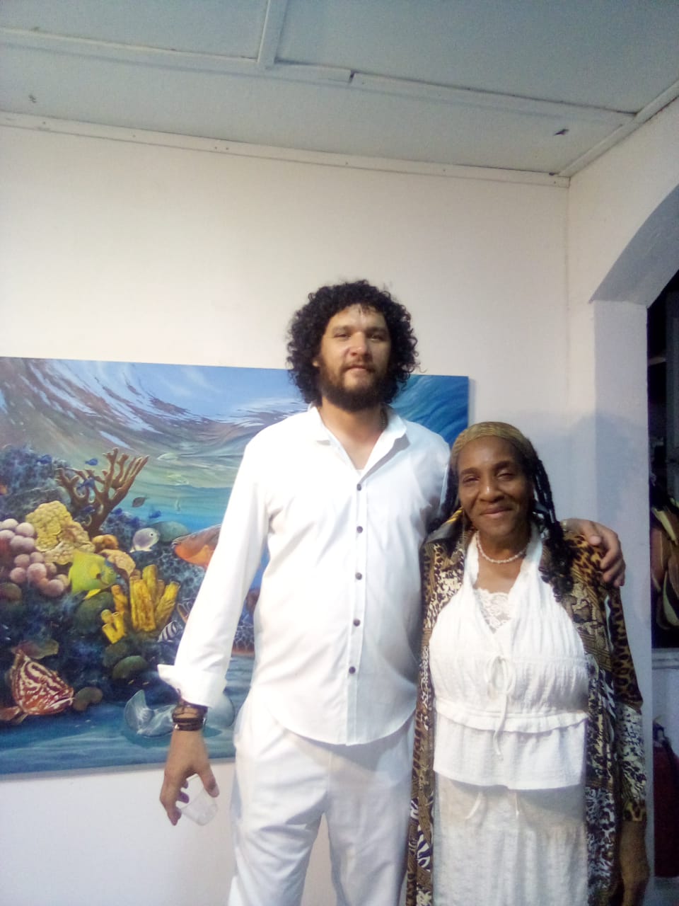 Fernando Reyna with Cynthia Ellis Topsey