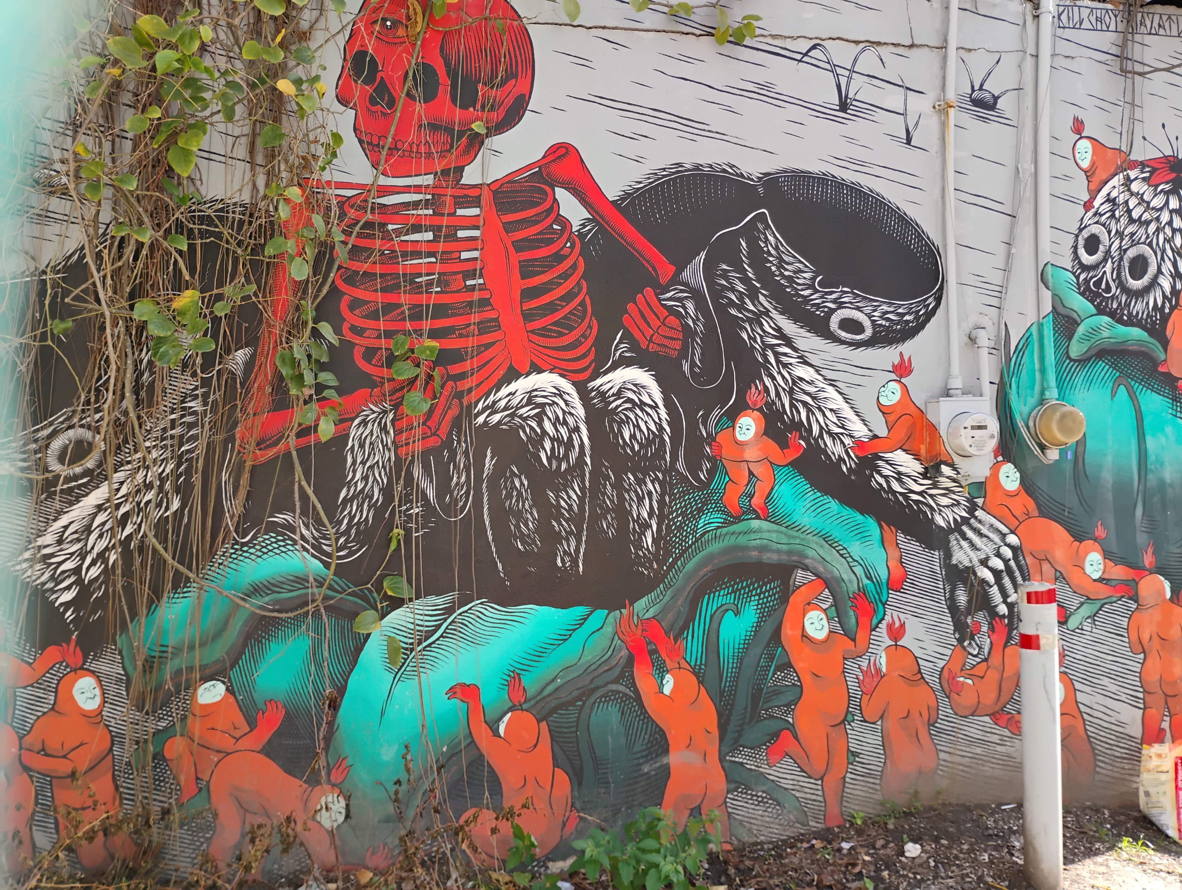 Belize City mural