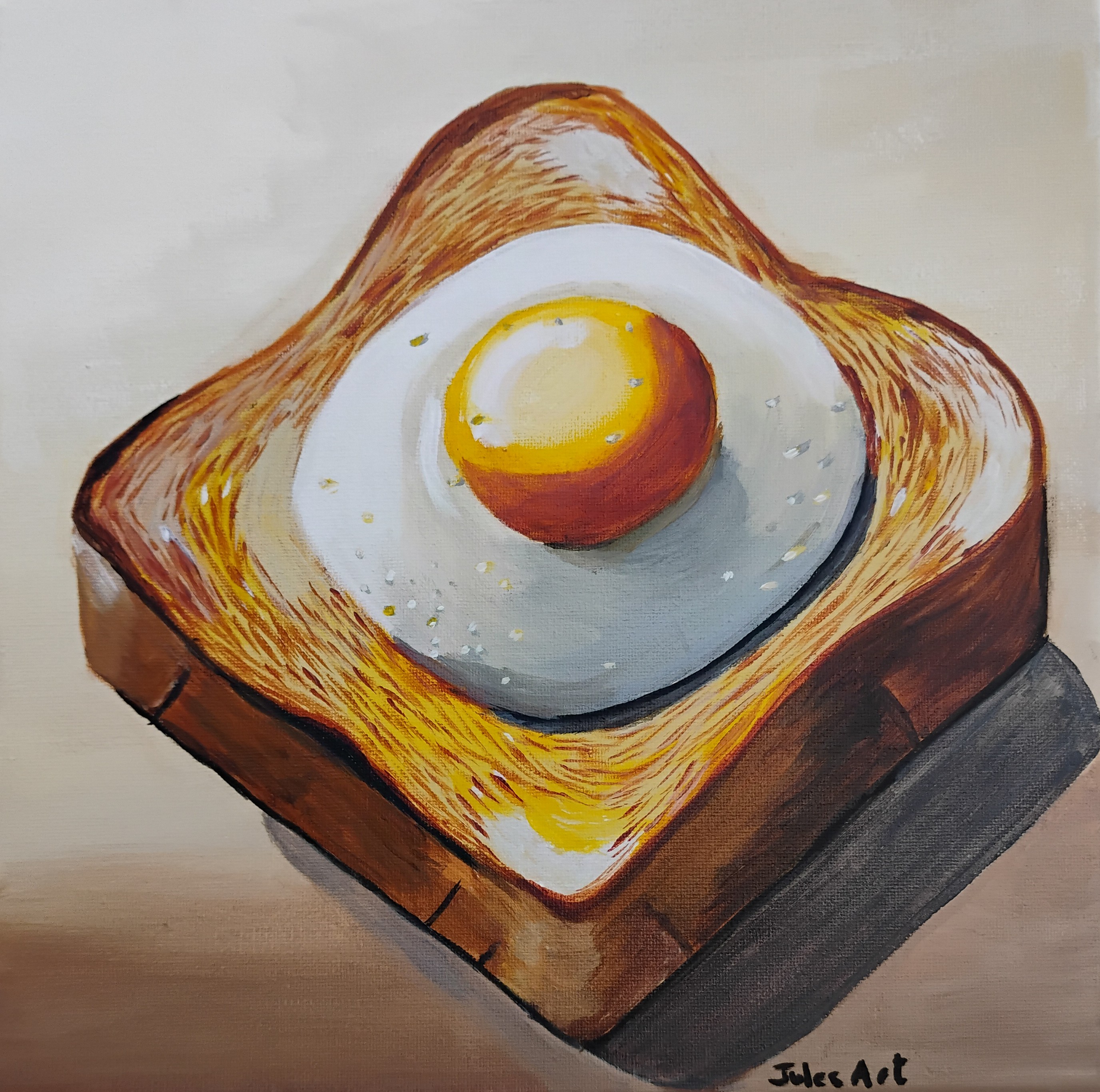 Juliet Simmons "Egg on Toast"