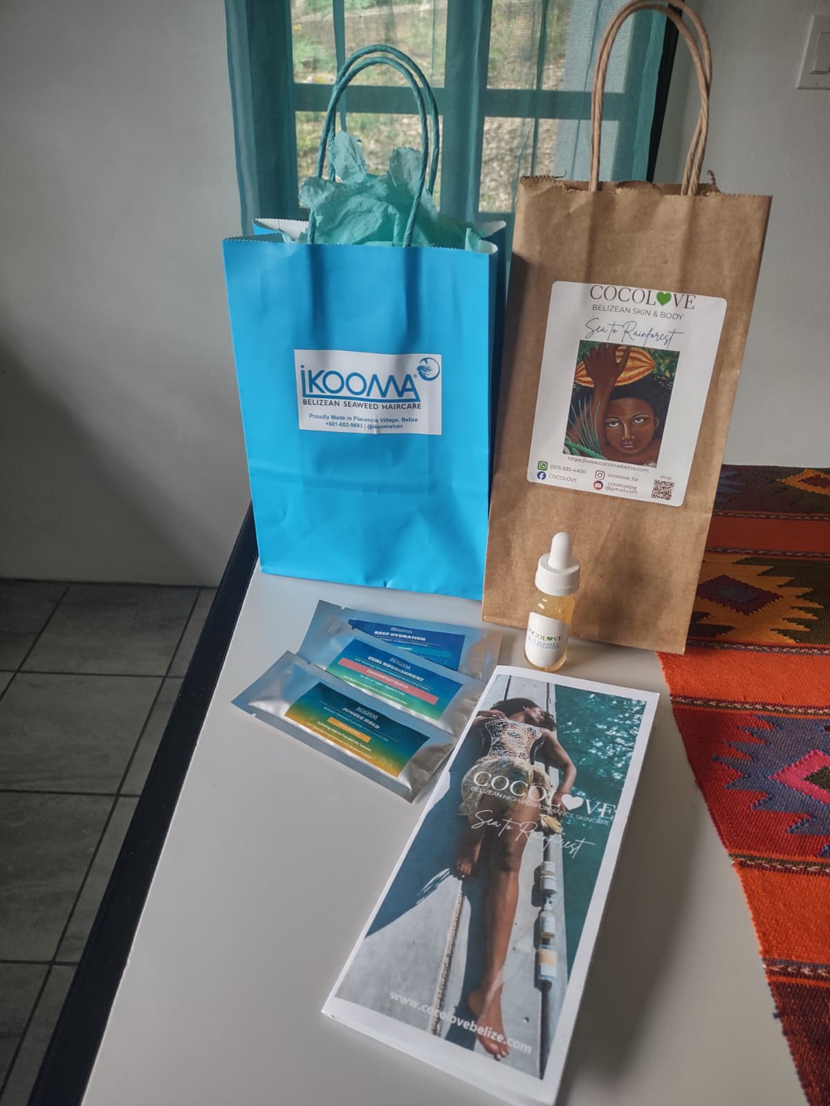 Our sweet swag from Ikooma and COCOLOVE