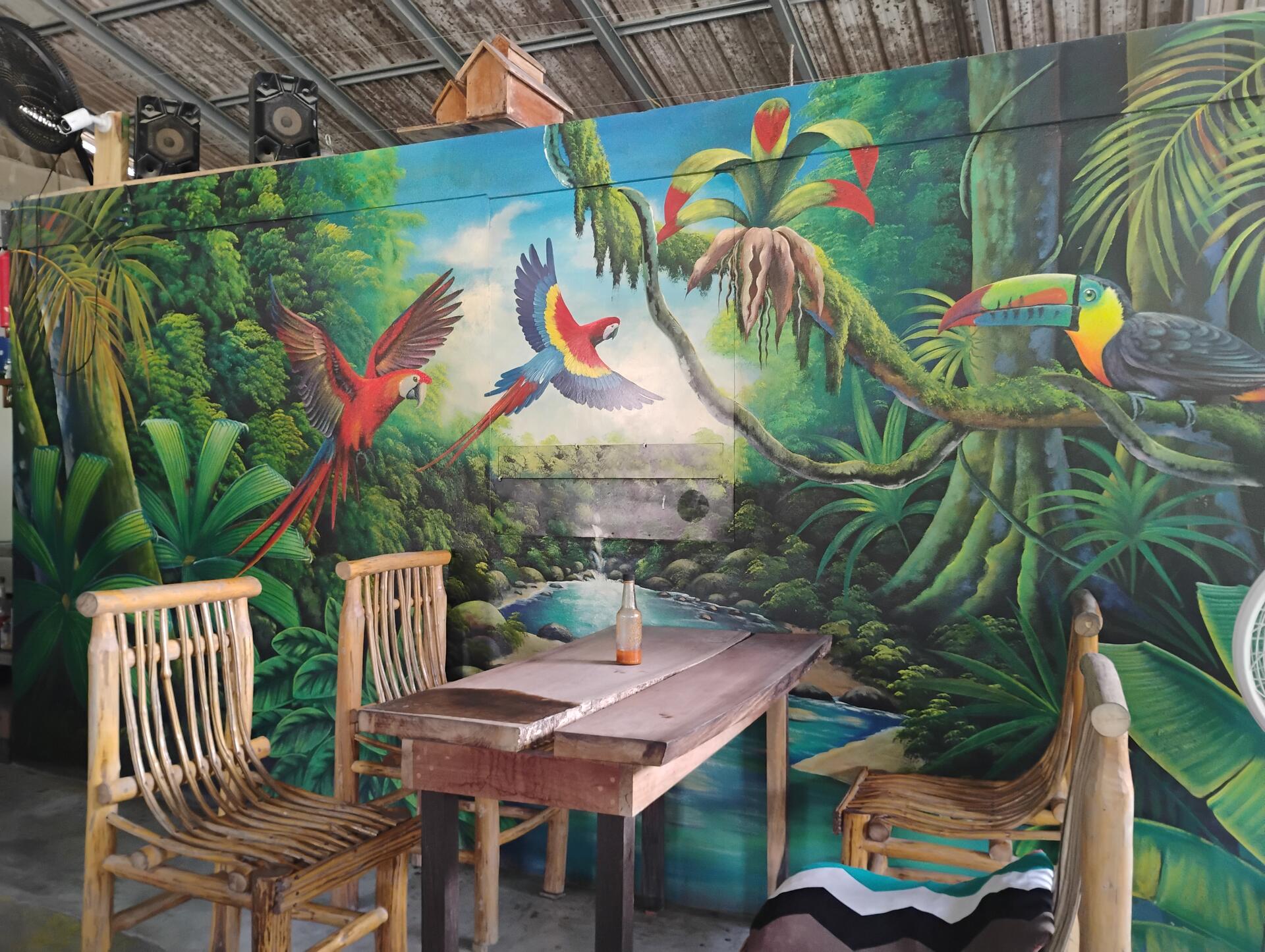 Jorge Lander and Erwin Chan Mural at Little Creek